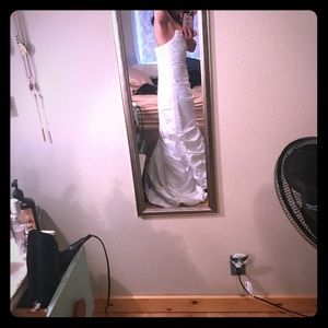 David’s Bridal wedding dress